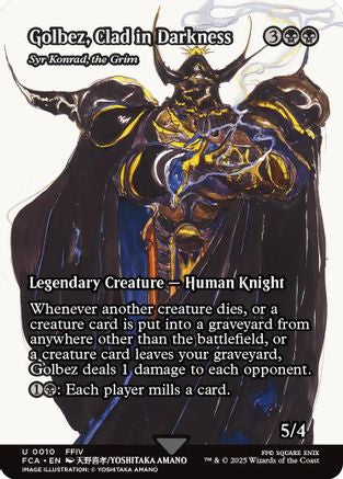 Syr Konrad, the Grim (FCA-010) - FINAL FANTASY: Through the Ages