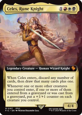 Celes, Rune Knight (FIC-167) - Commander: FINAL FANTASY