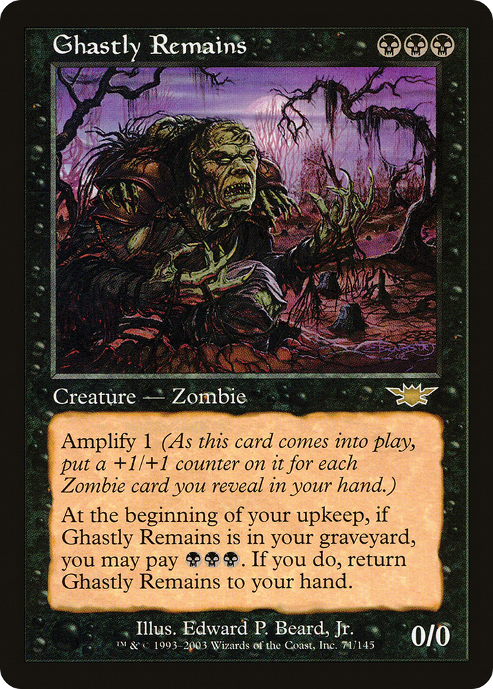 Ghastly Remains [Legions]