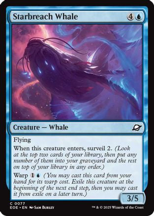 Starbreach Whale (EOE-077) - Edge of Eternities
