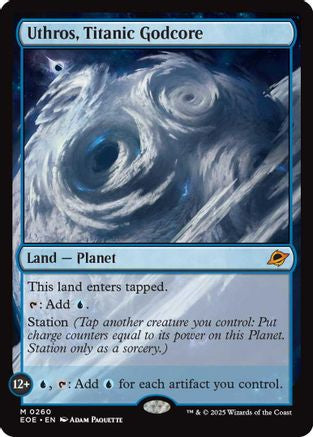 Uthros, Titanic Godcore (EOE-260) - Edge of Eternities Foil