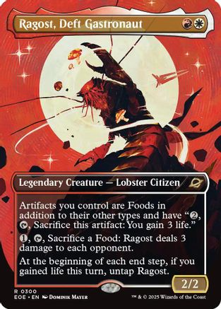 Ragost, Deft Gastronaut (Borderless) (EOE-300) - Edge of Eternities