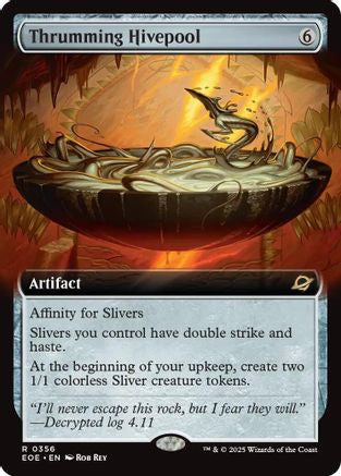 Thrumming Hivepool (Extended Art) (EOE-356) - Edge of Eternities Foil