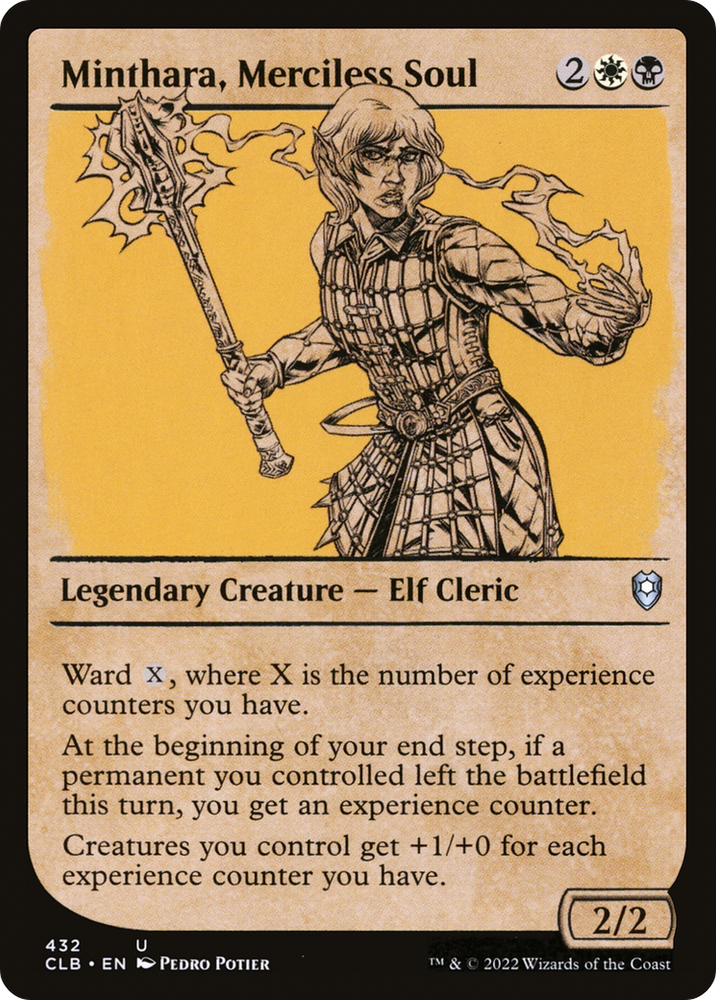 Minthara, Merciless Soul (Showcase) [Commander Legends: Battle for Baldur's Gate]