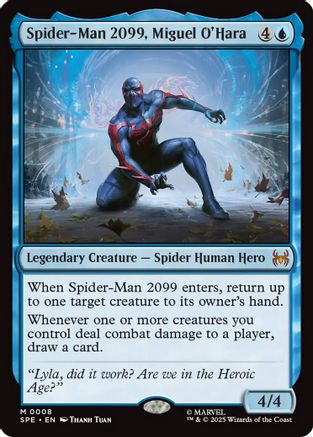 Spider-Man 2099, Miguel O'Hara (SPE, MAR-008) - Marvel's Spider-Man: Eternal-Legal Foil