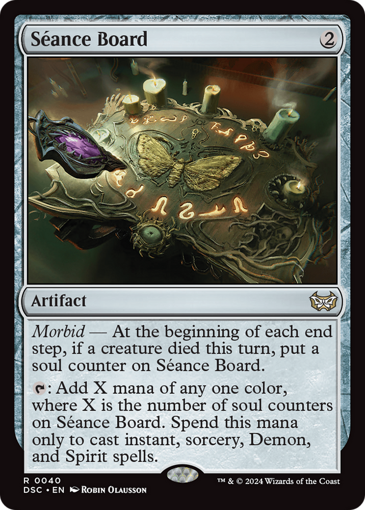 Seance Board [Duskmourn: House of Horror Commander]