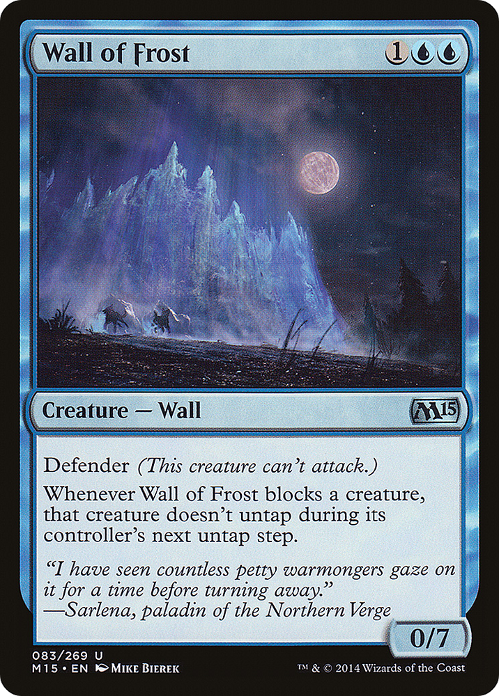 Wall of Frost [Magic 2015]