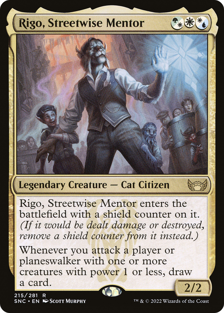 Rigo, Streetwise Mentor [Streets of New Capenna]