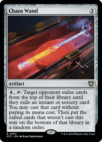 Chaos Wand [Outlaws of Thunder Junction Commander]