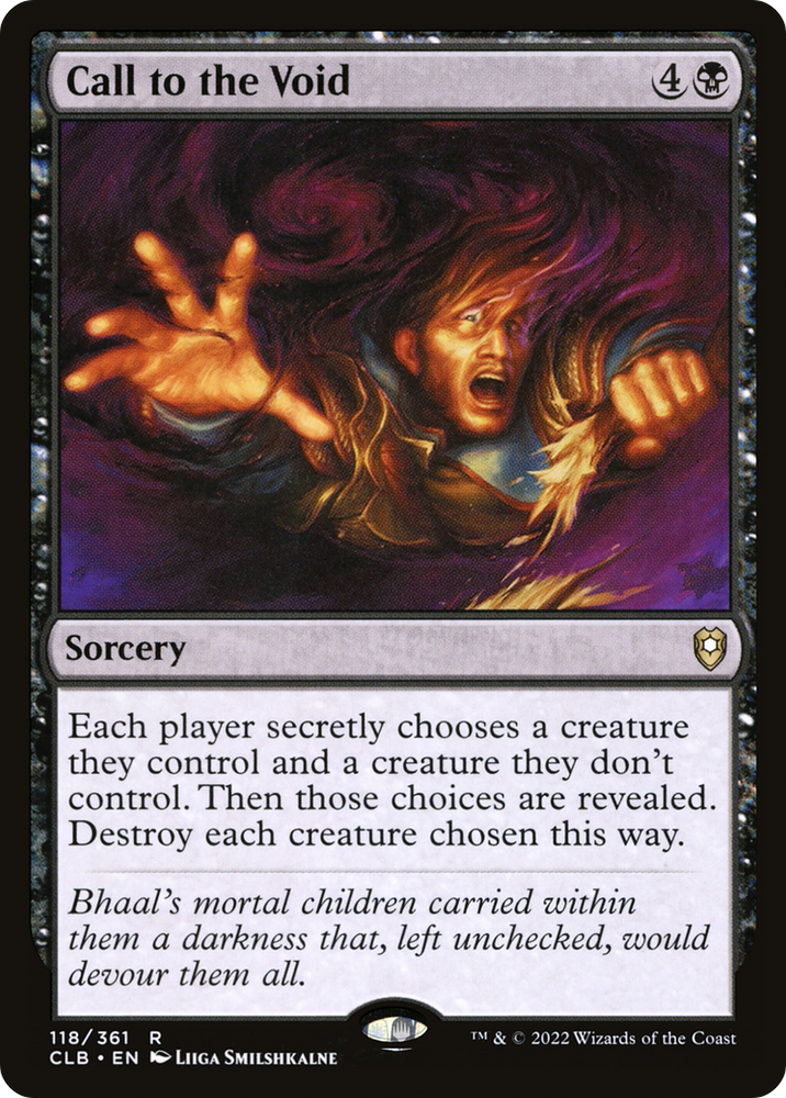 Call to the Void [Commander Legends: Battle for Baldur's Gate]