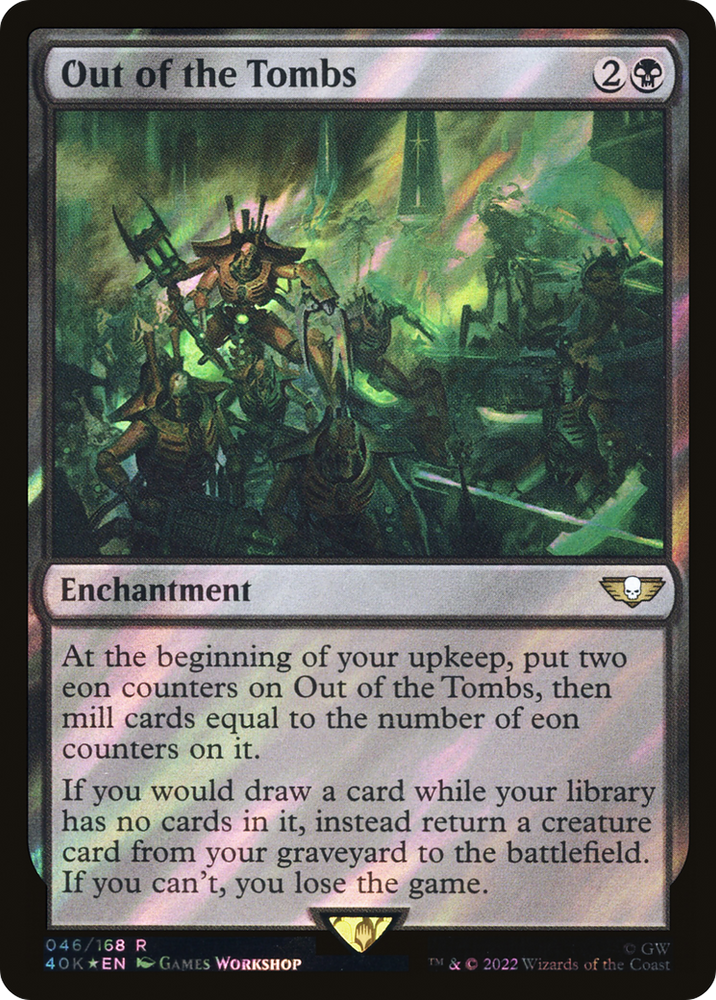Out of the Tombs (Surge Foil) [Warhammer 40,000]