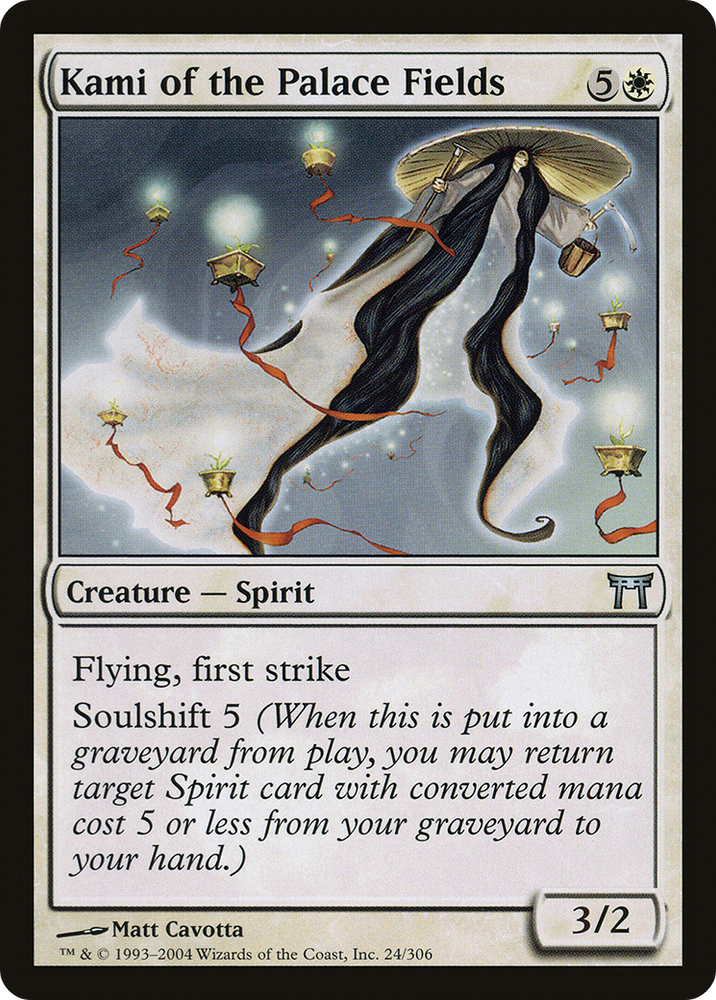 Kami of the Palace Fields [Champions of Kamigawa]