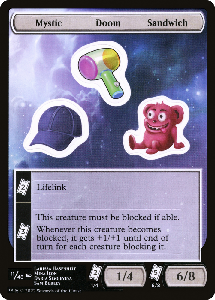 Mystic Doom Sandwich [Unfinity Stickers]