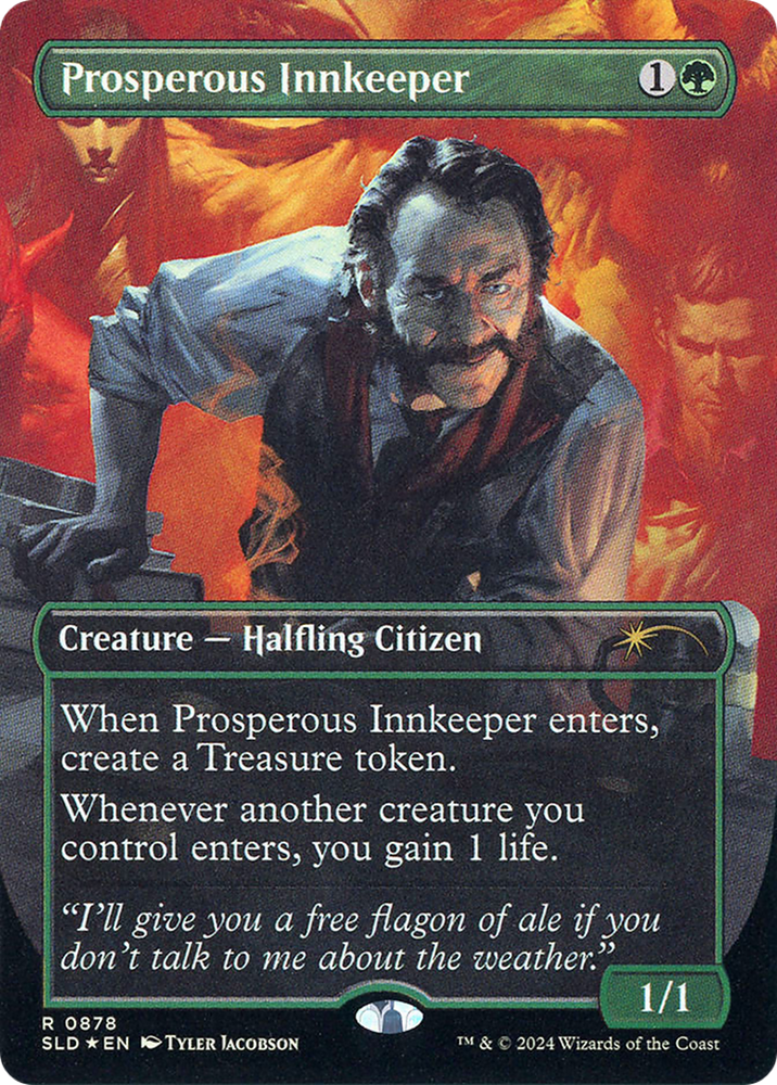 Prosperous Innkeeper (Rainbow Foil) [Secret Lair Drop Series]