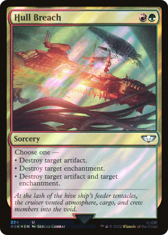 Hull Breach (Surge Foil) [Warhammer 40,000]