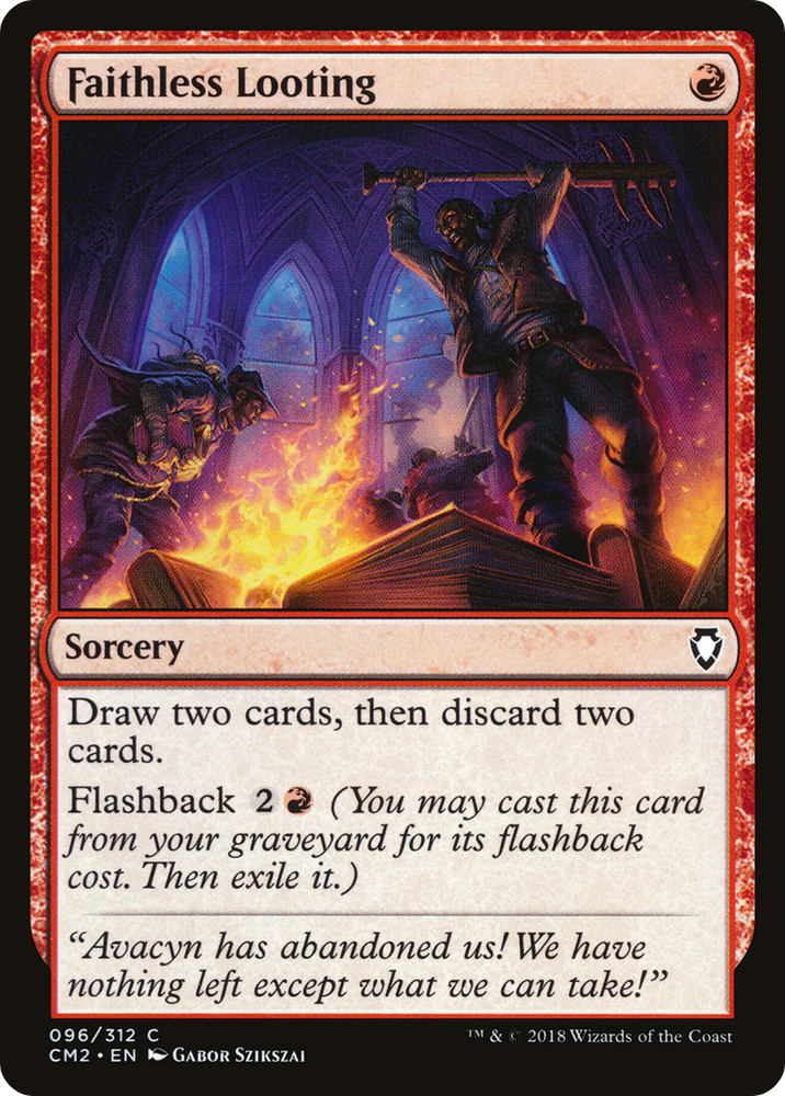 Faithless Looting [Commander Anthology Volume II]
