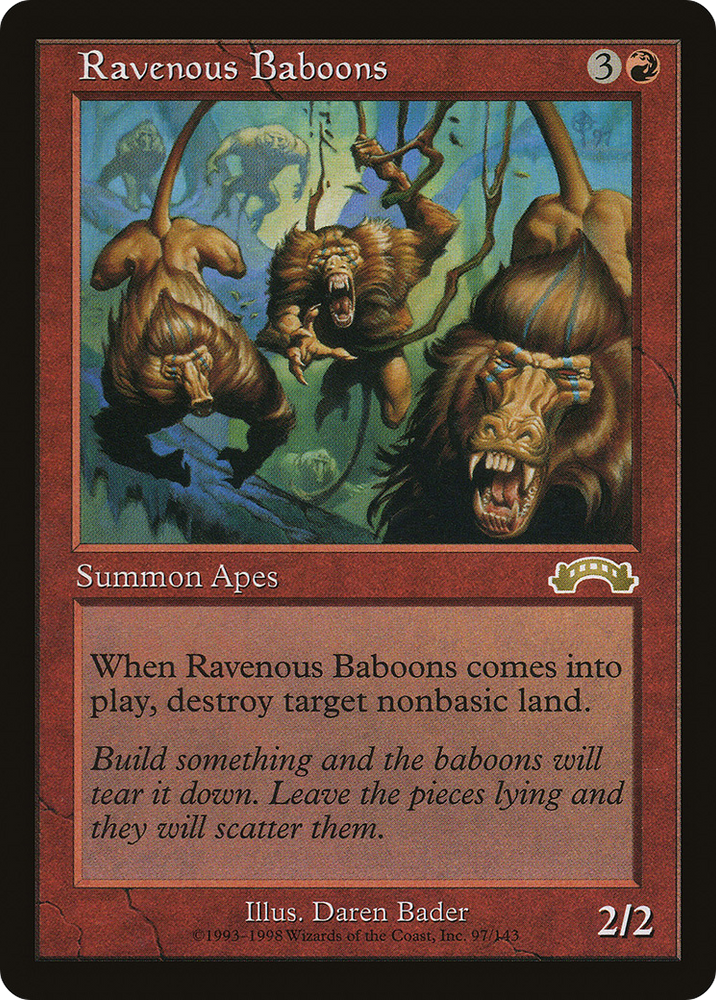 Ravenous Baboons [Exodus]