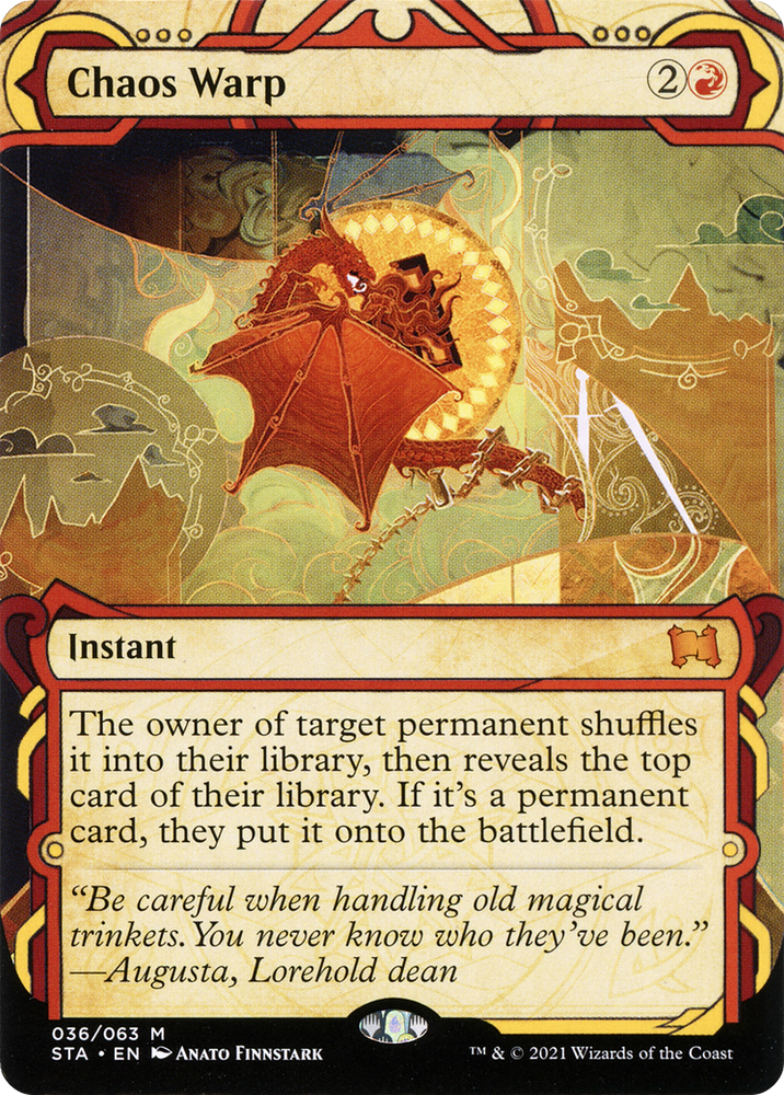 Chaos Warp [Strixhaven: School of Mages Mystical Archive]