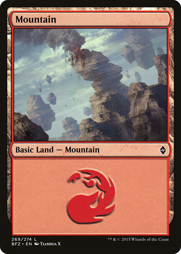 Mountain (269a) [Battle for Zendikar]