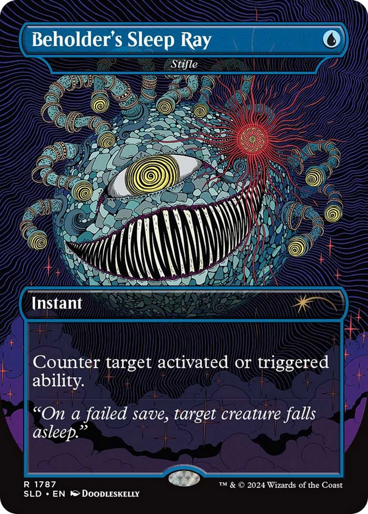 Beholder's Sleep Ray - Stifle [Secret Lair Drop Series]