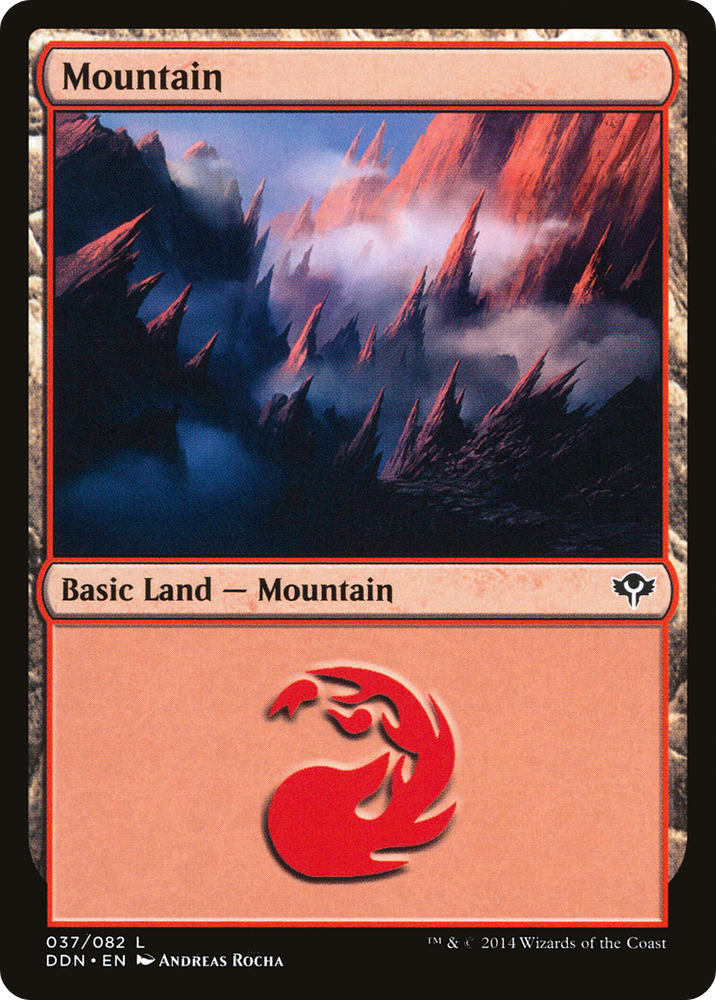 Mountain (37) [Duel Decks: Speed vs. Cunning]