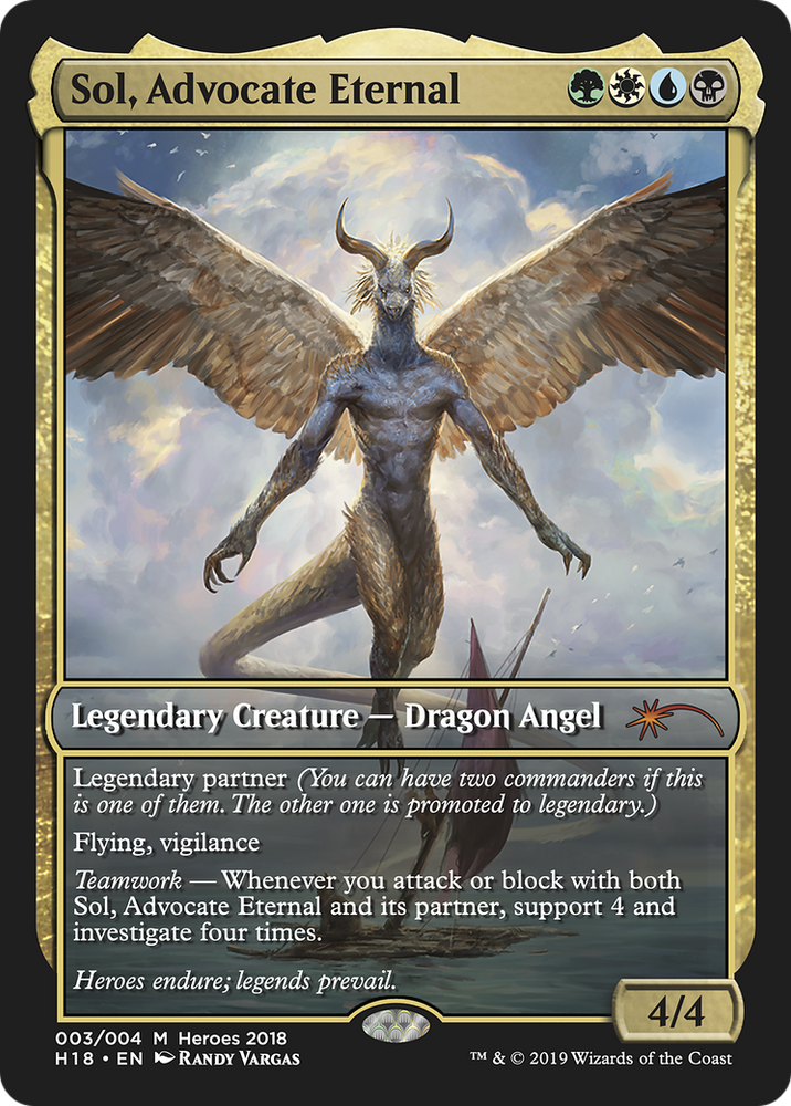 Sol, Advocate Eternal [Heroes of the Realm 2018]