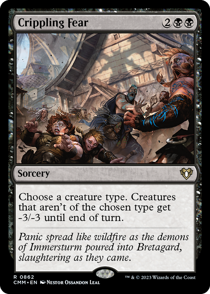 Crippling Fear [Commander Masters]