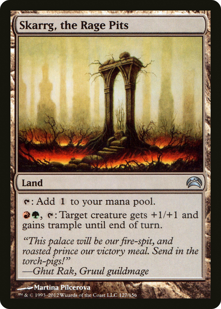Skarrg, the Rage Pits [Planechase 2012]