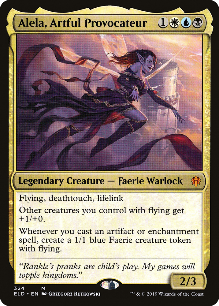 Alela, Artful Provocateur [Throne of Eldraine]
