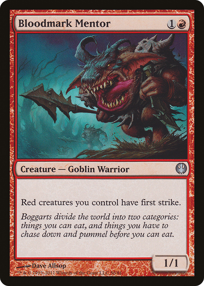 Bloodmark Mentor [Duel Decks: Knights vs. Dragons]