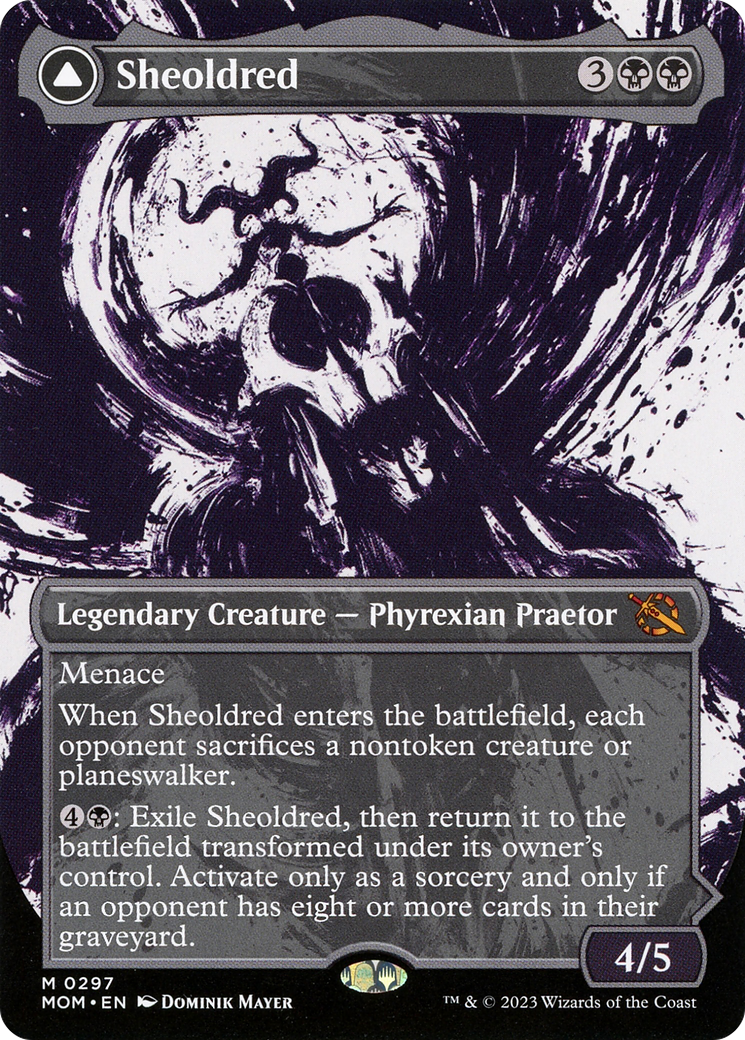 True Scriptures Store Sheoldred // The True Scriptures (Showcase Planar Booster Fun) [March