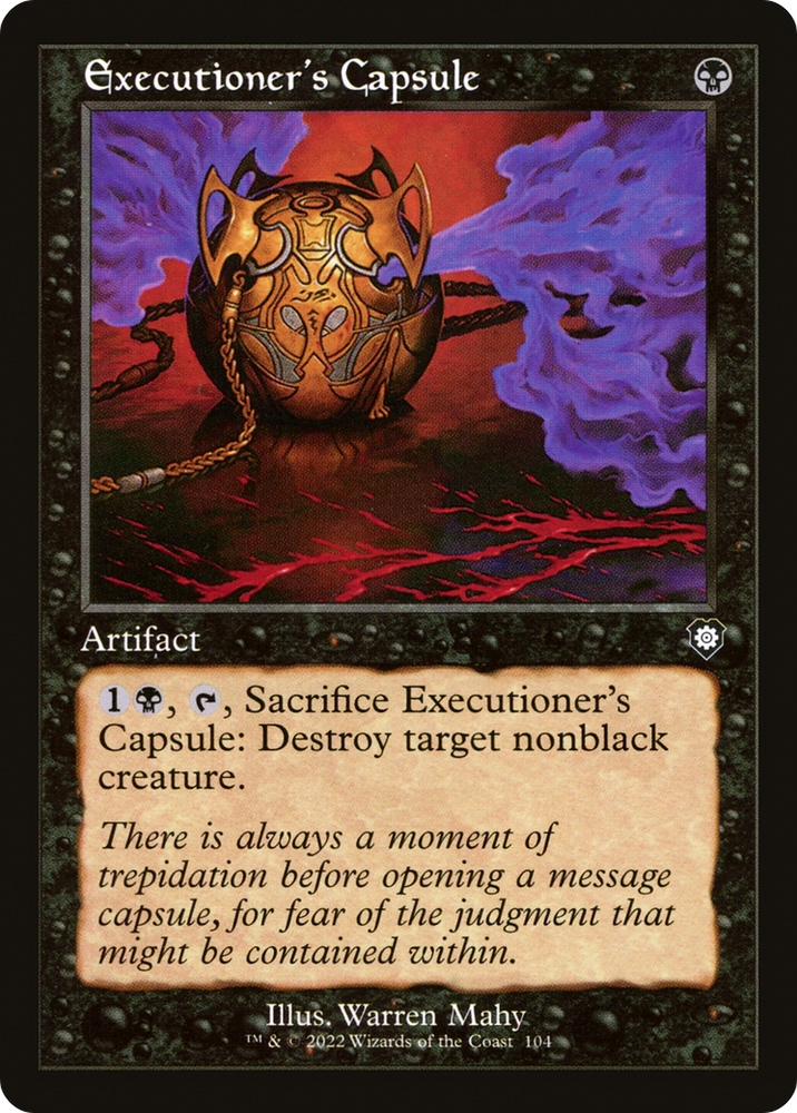 Executioner's Capsule (Retro) [The Brothers' War Commander]
