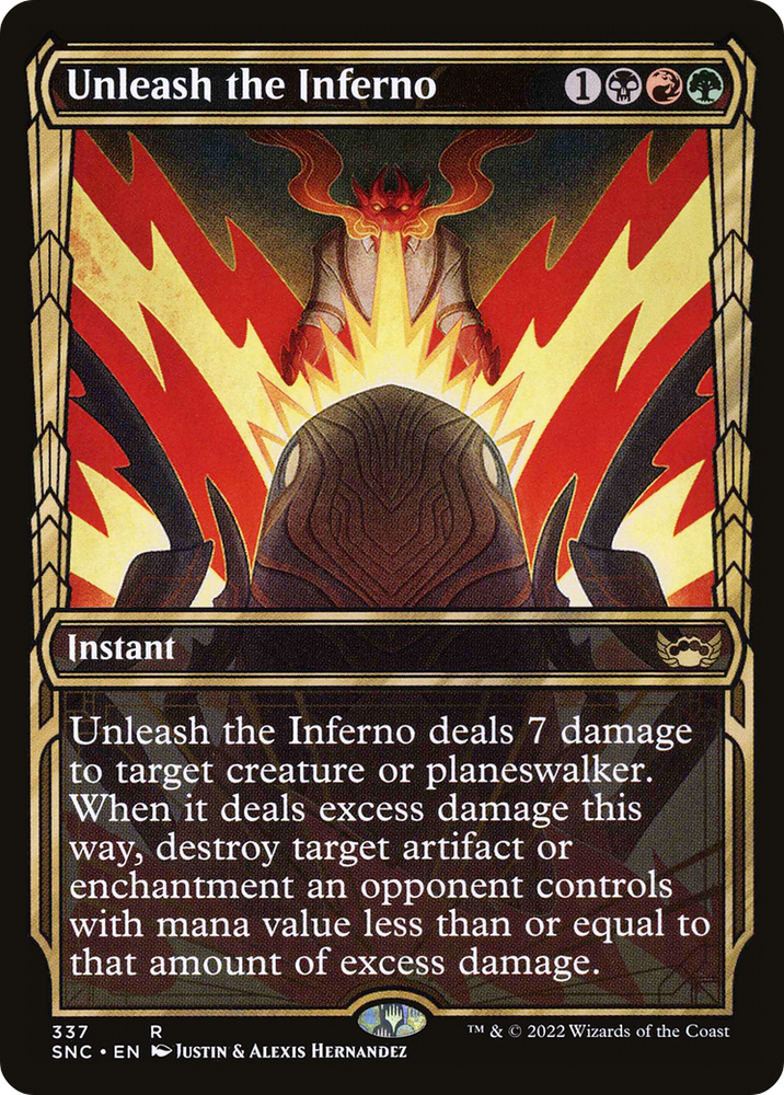 Unleash the Inferno (Showcase Golden Age) [Streets of New Capenna]
