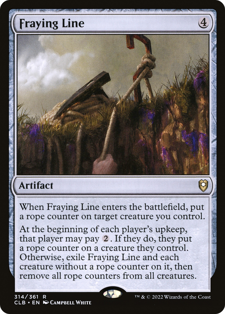 Fraying Line [Commander Legends: Battle for Baldur's Gate]