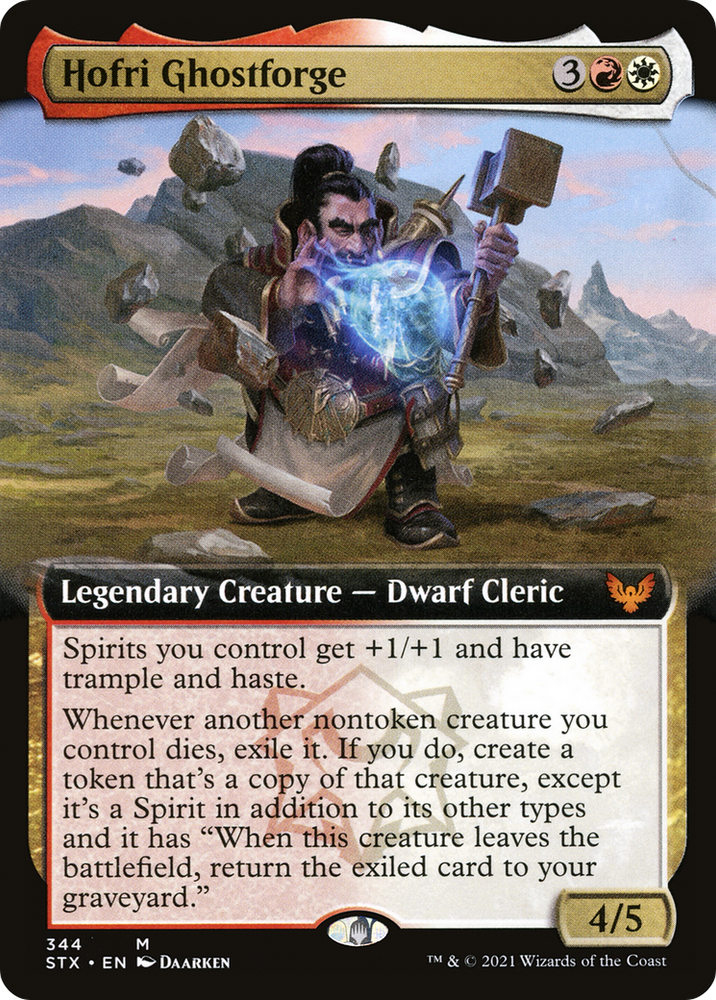 Hofri Ghostforge (Extended Art) [Strixhaven: School of Mages]