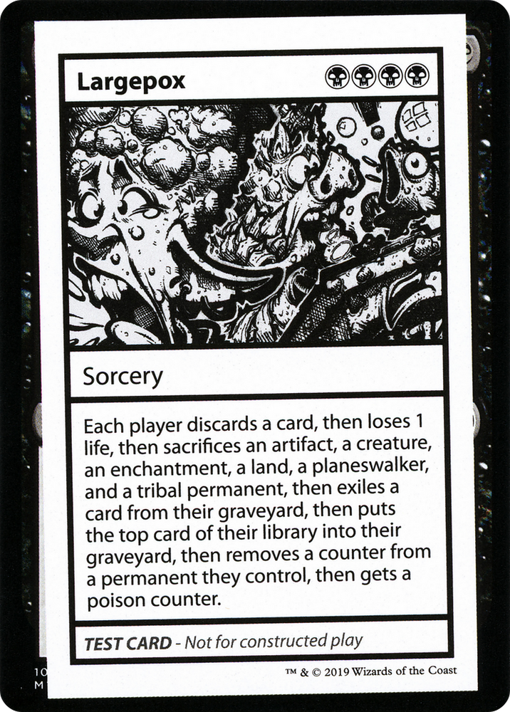 Largepox (2021 Edition) [Mystery Booster Playtest Cards]