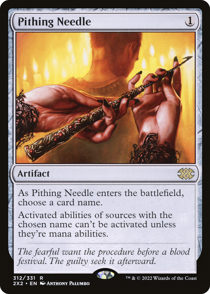 Pithing Needle [Double Masters 2022]