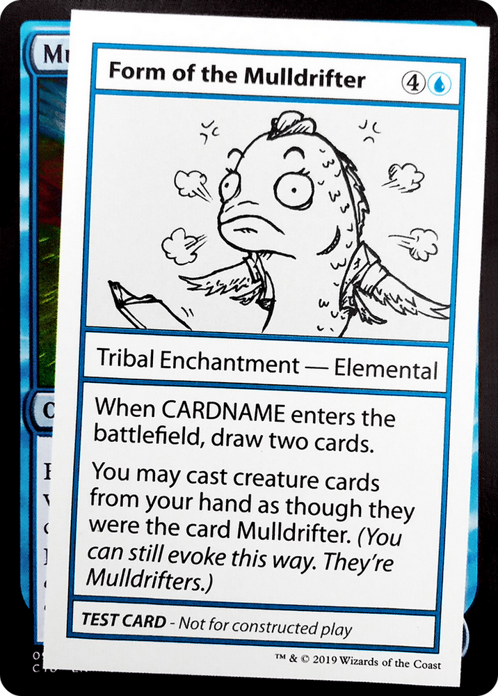 Form of the Mulldrifter (2021 Edition) [Mystery Booster Playtest Cards]