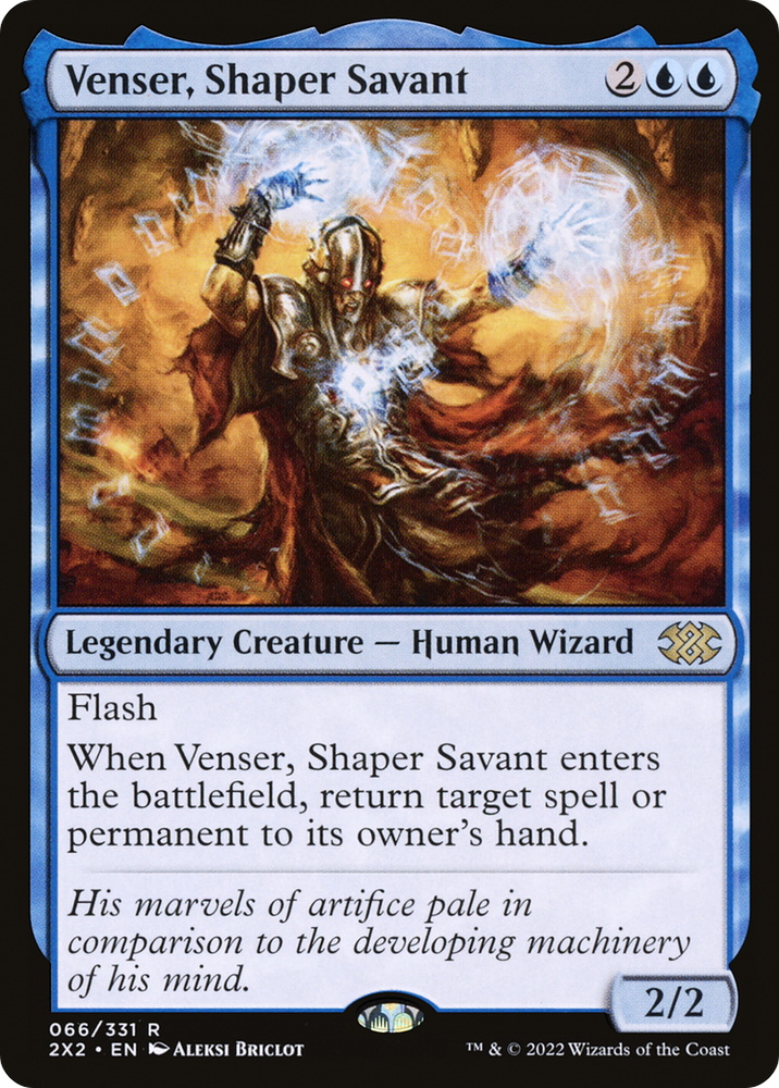 Venser, Shaper Savant [Double Masters 2022]