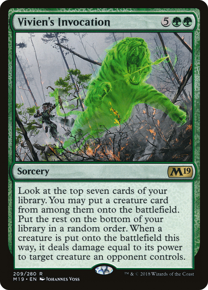 Vivien's Invocation [Core Set 2019]