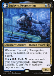 Ludevic, Necrogenius // Olag, Ludevic's Hubris [Innistrad: Midnight Hunt]