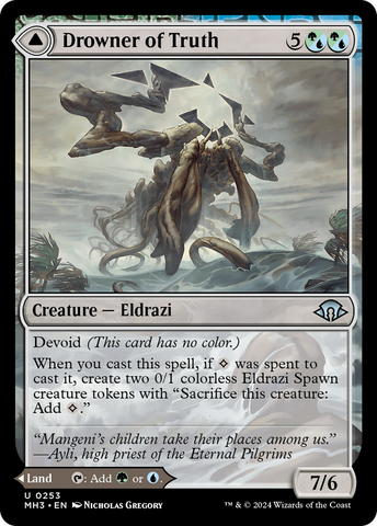 Drowner of Truth // Drowned Jungle [Modern Horizons 3]