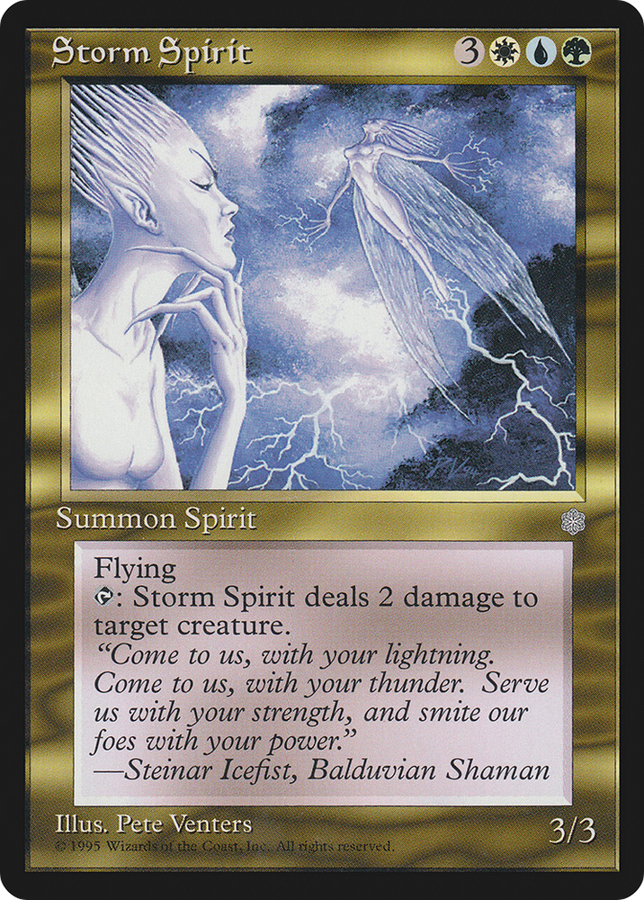 Storm Spirit [Ice Age]