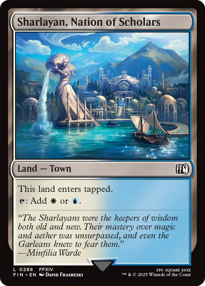 Sharlayan, Nation of Scholars (FIN-288) - FINAL FANTASY Foil