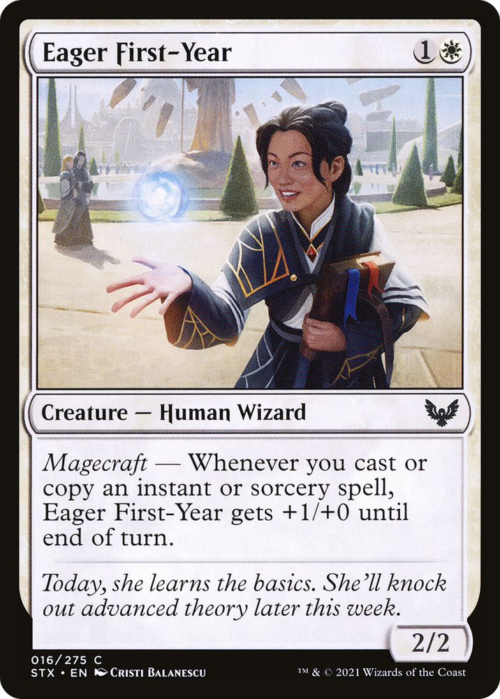 Eager First-Year [Strixhaven: School of Mages]