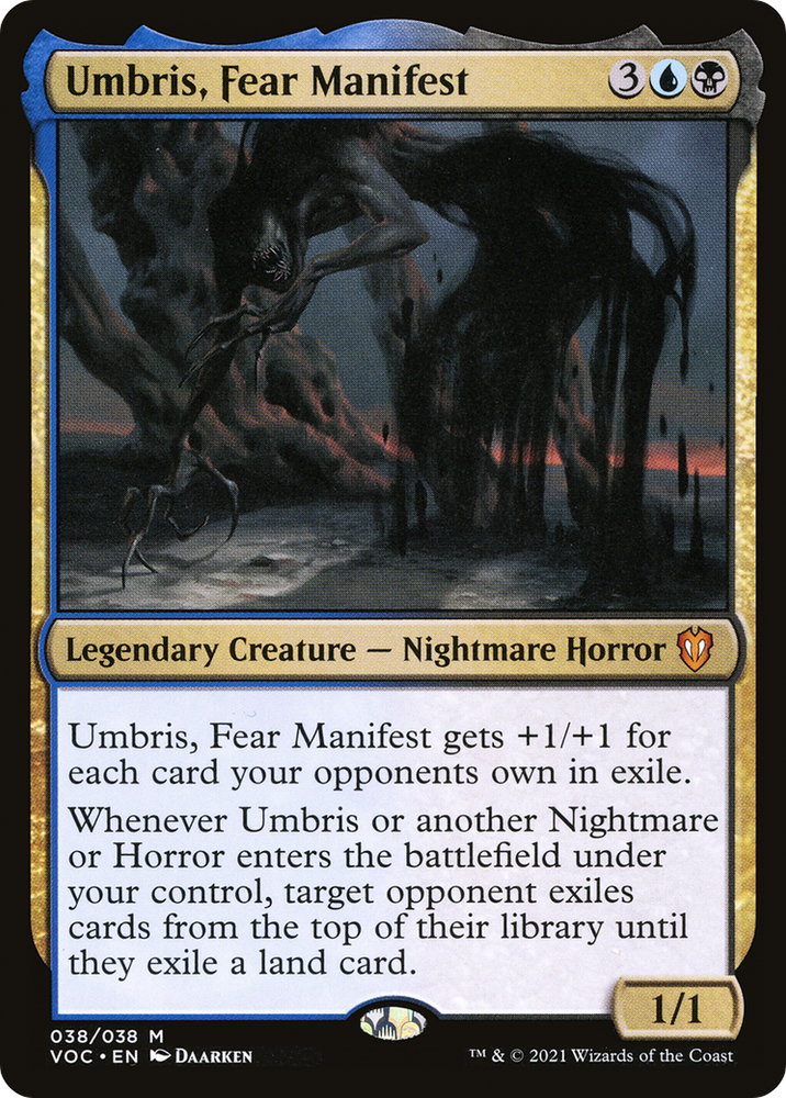 Umbris, Fear Manifest [Innistrad: Crimson Vow Commander]