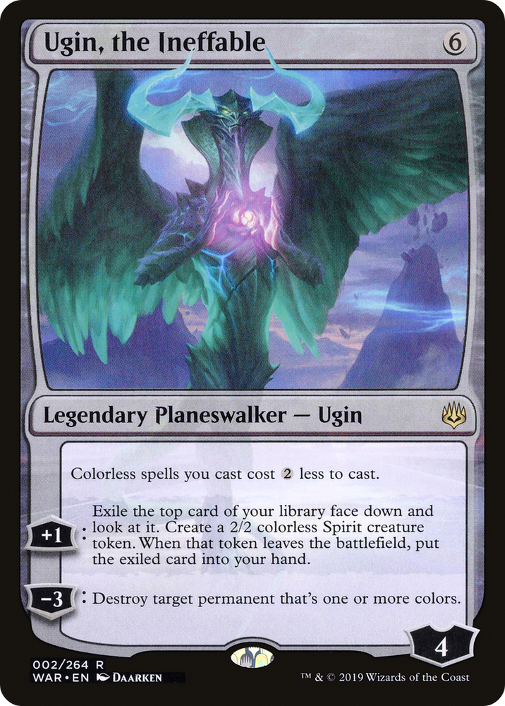 Ugin, the Ineffable [War of the Spark]