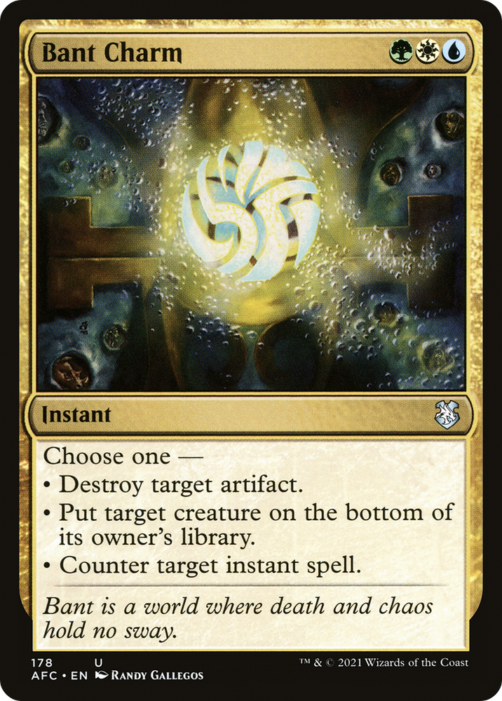 Bant Charm [Dungeons & Dragons: Adventures in the Forgotten Realms Commander]