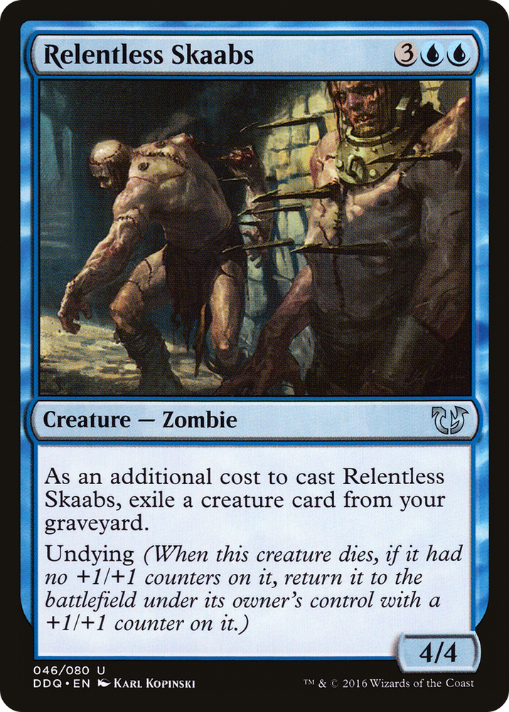 Relentless Skaabs [Duel Decks: Blessed vs. Cursed]