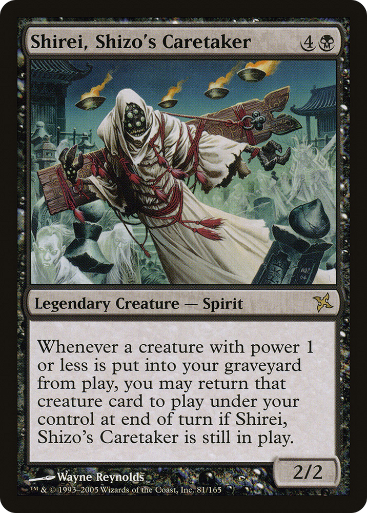 Shirei, Shizo's Caretaker [Betrayers of Kamigawa]